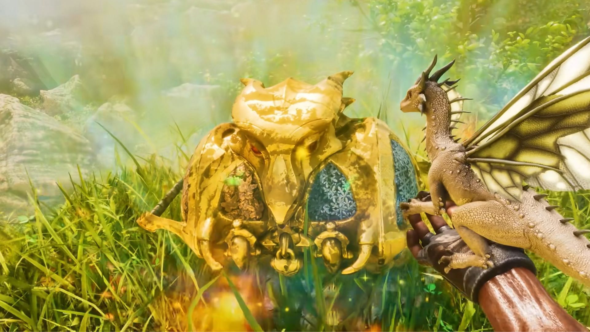 Ascendant Dragon Hoard in Ark Survival Ascended (Image via Studio Wildcard)